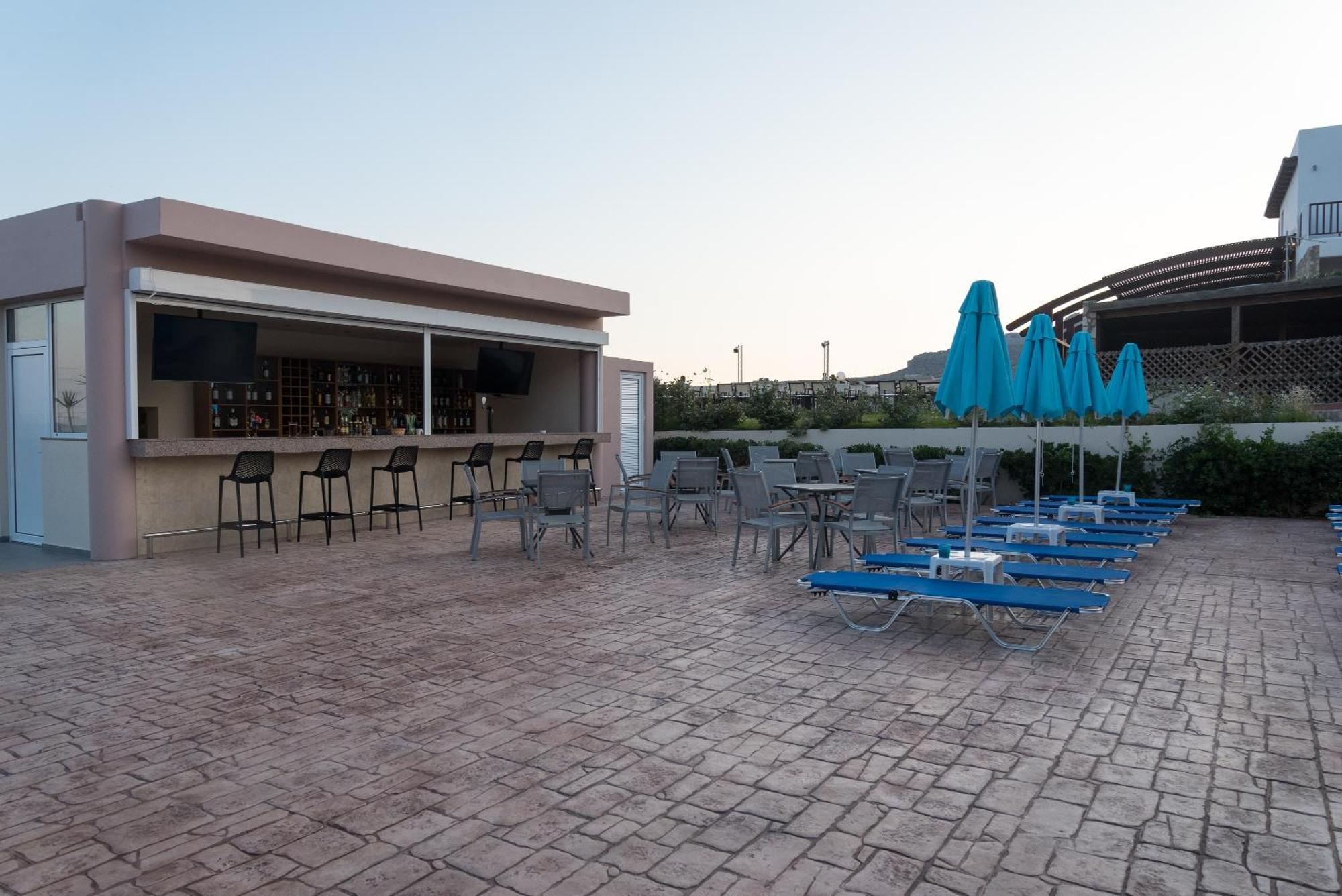 Amaryllis Front Beach Hotel Lardos Esterno foto