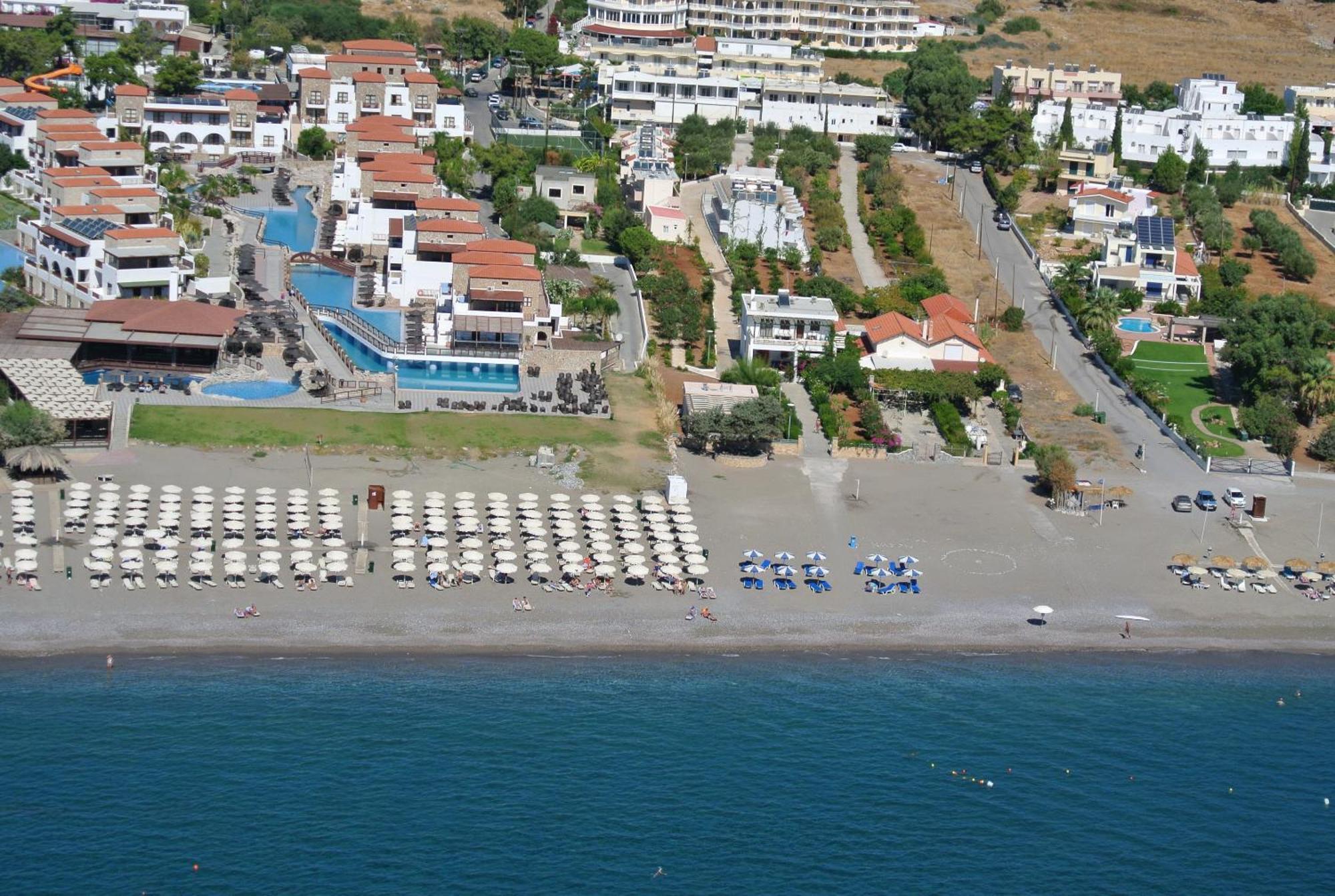 Amaryllis Front Beach Hotel Lardos Esterno foto
