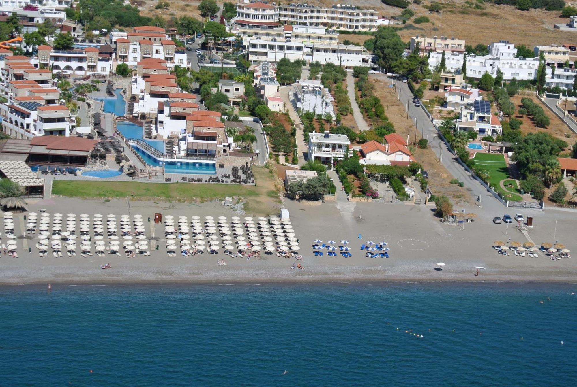 Amaryllis Front Beach Hotel Lardos Esterno foto